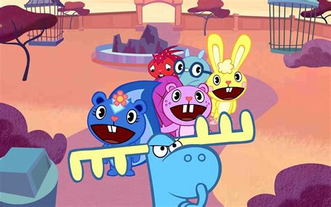 happy tree friends and friends